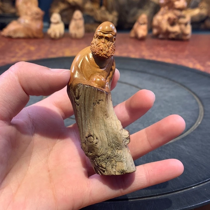 柏木（崖柏）根雕摆件