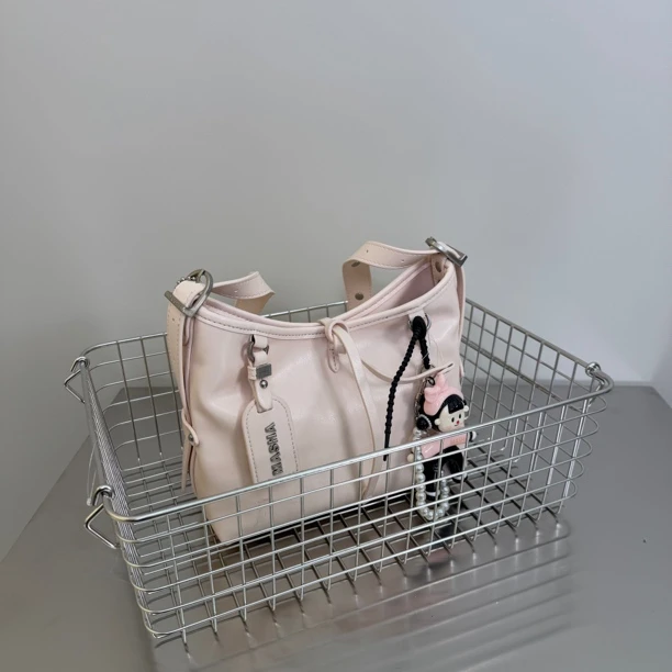 2025女神节新款高级感小众单肩托特包软皮大容量子母包斜挎腋下包