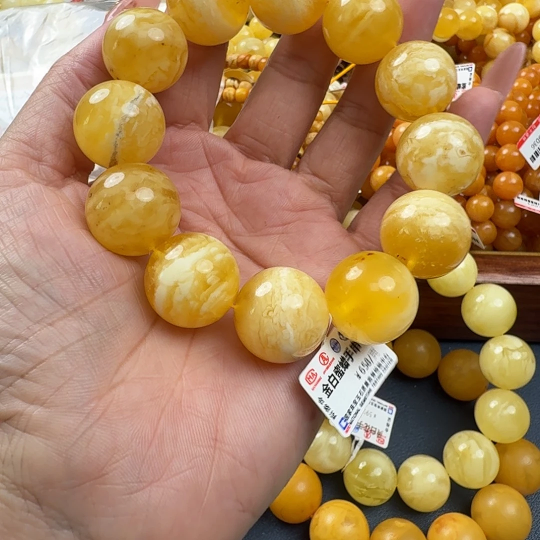琥珀未镶嵌珠宝奇石