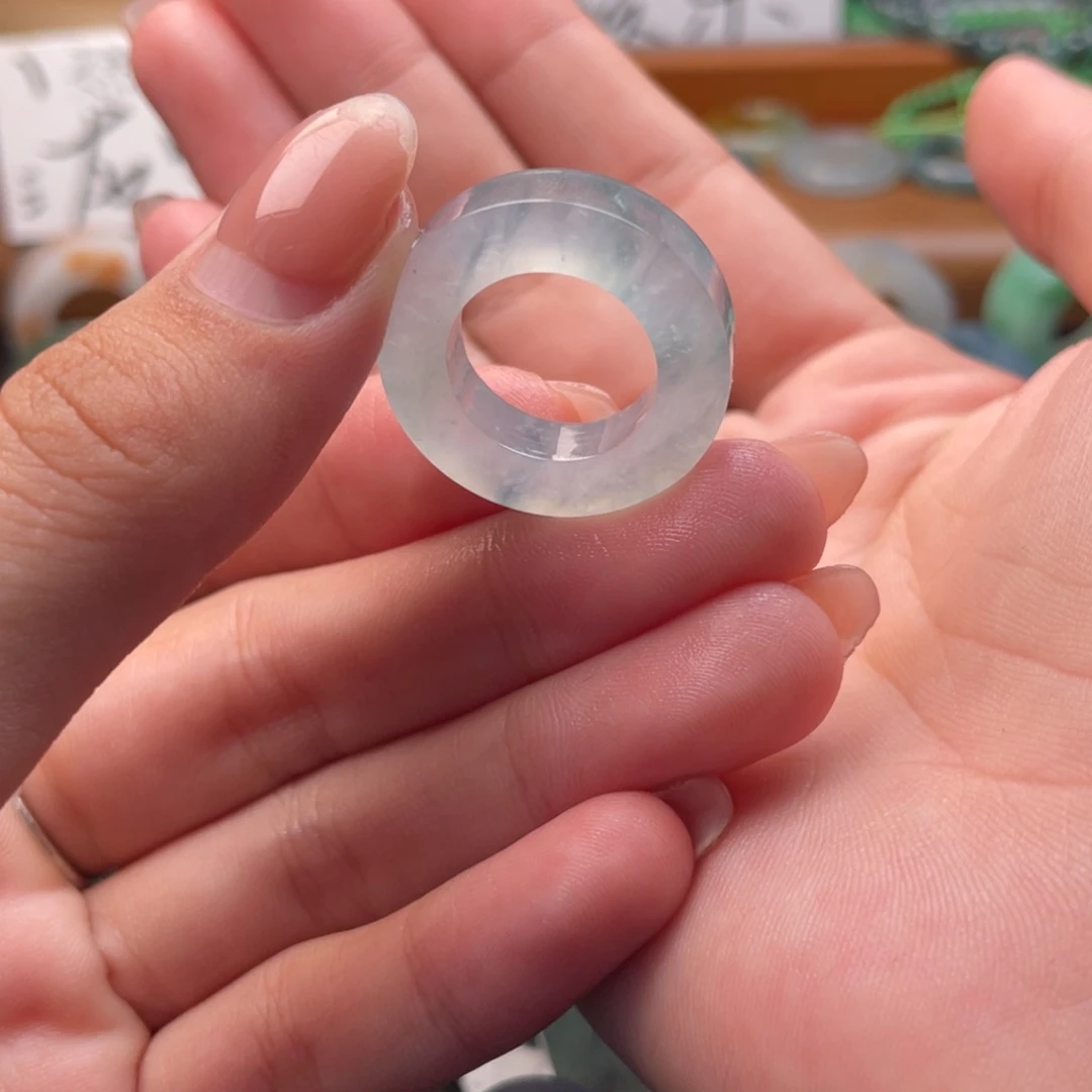 未镶嵌定制翡翠海浪