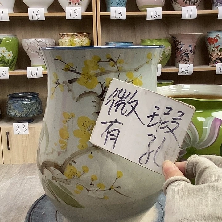 缸13xc景德镇陶瓷花盆