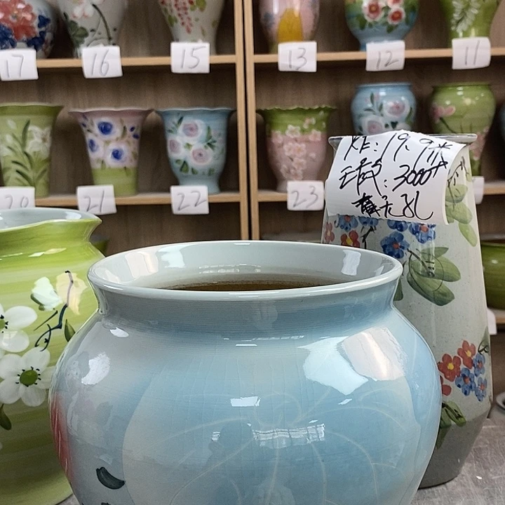 罐12xc景德镇陶瓷花盆