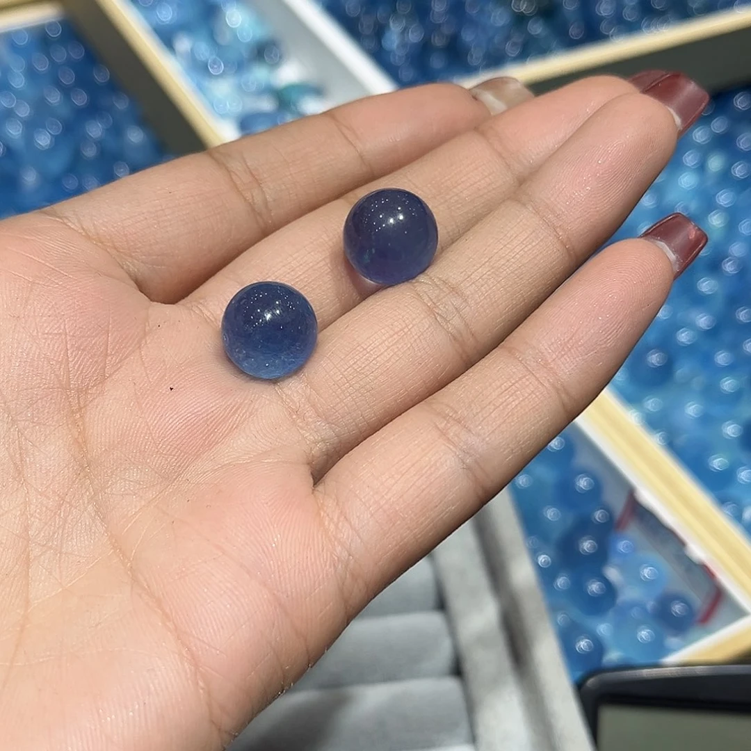 水晶手链未镶嵌脾***差海蓝宝2