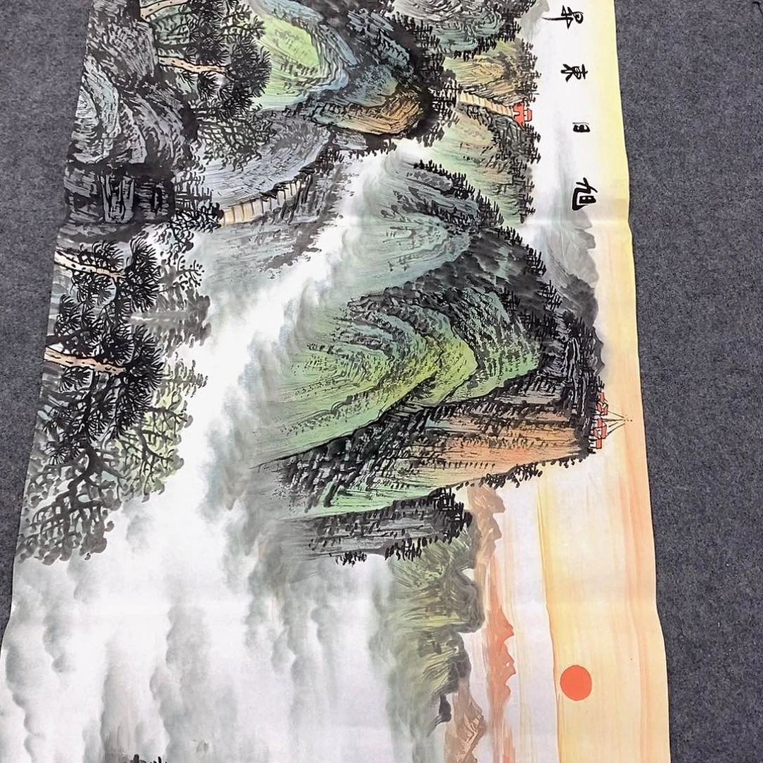 国画国画手绘作品