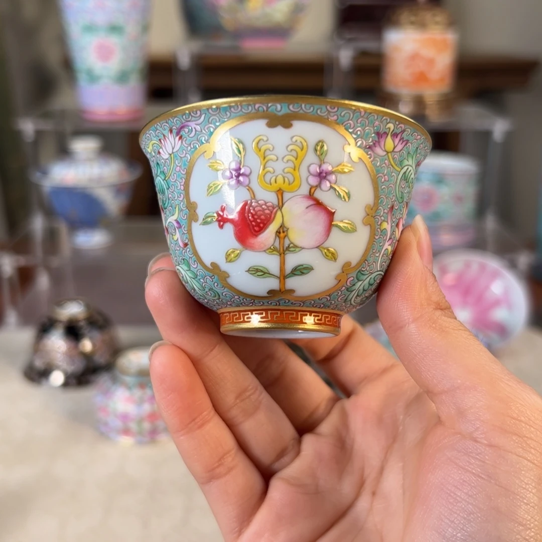 纯手工手绘 高端茶器