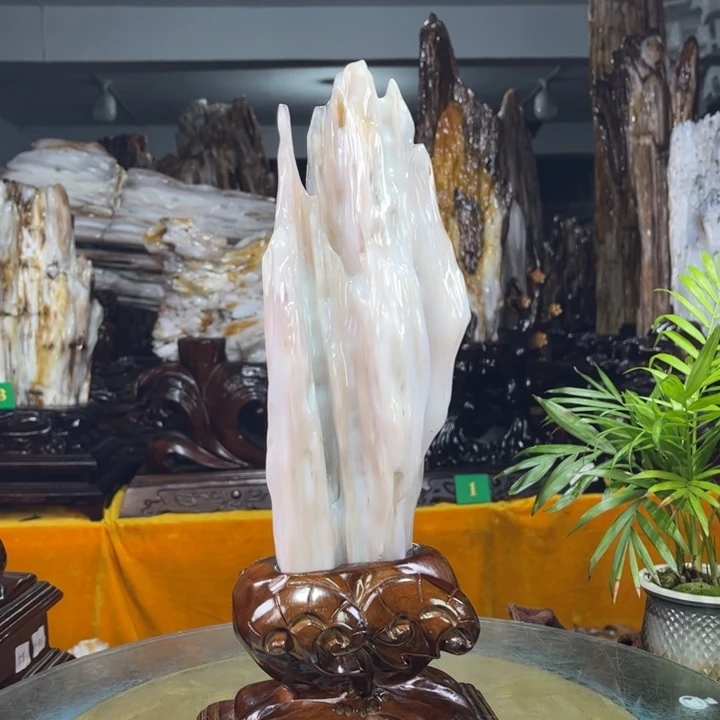 石材树化摆件家居饰品