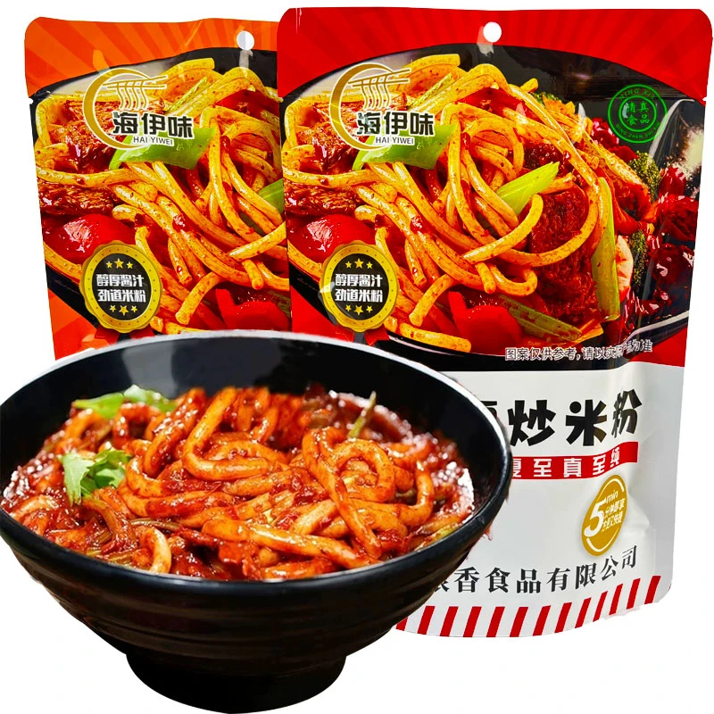 爆炒香辣炒米粉微辣中辣酱包浓香方便速食