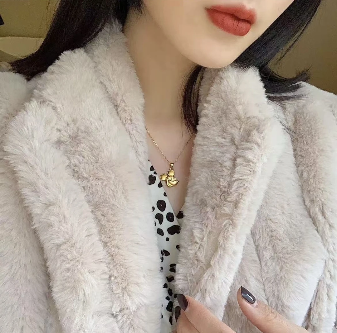 KISS MAX  轻奢时尚百搭款米老鼠项链31677