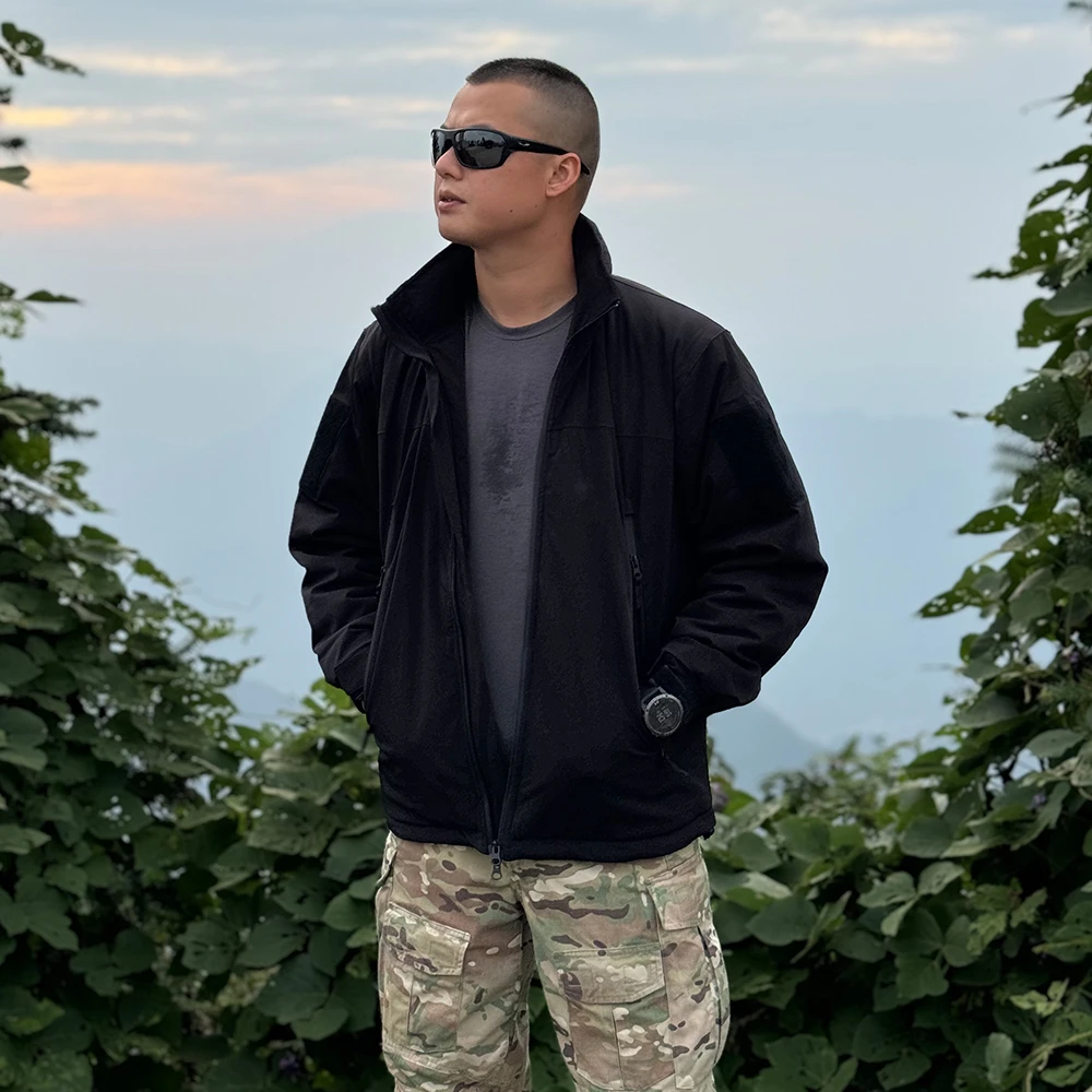 【二队副户外】户外冲锋衣MC全地形迷彩战术保暖棉衣大衣