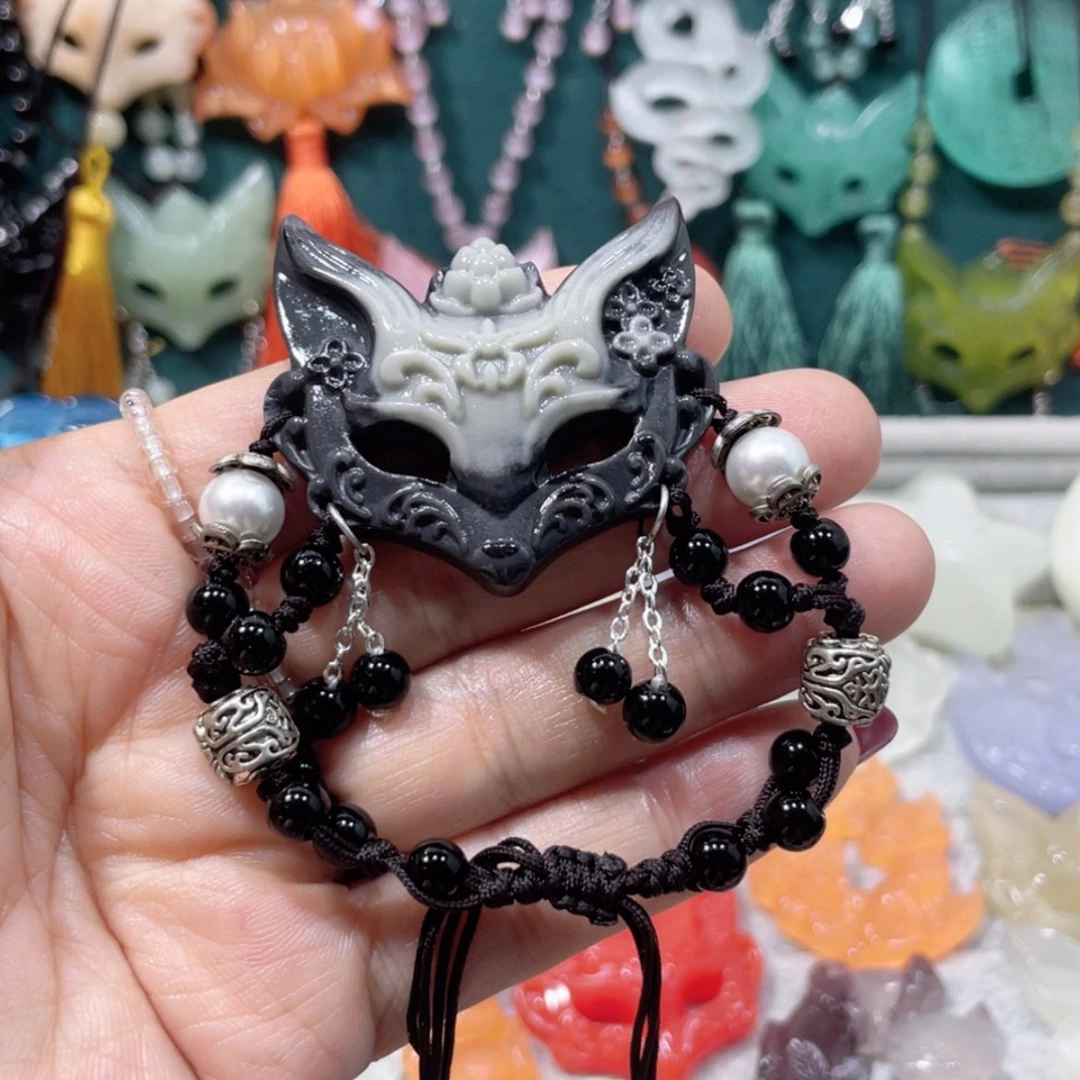 【闪购商品】未镶嵌岫玉颈饰50手牌