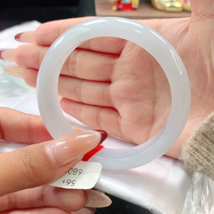 翡翠未镶嵌手镯缅甸天然翡翠