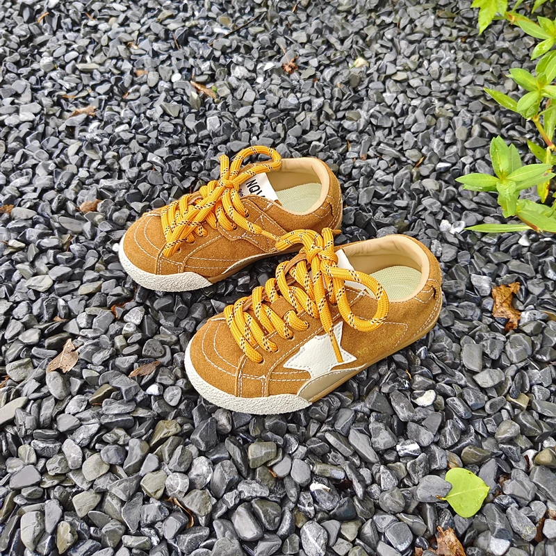 儿童星星鞋2025春秋季新款女童脏脏鞋男童休闲运动鞋儿童板鞋0625