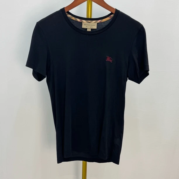 99新 BURBERRY/博柏利 战马刺绣短袖 XS码/0195