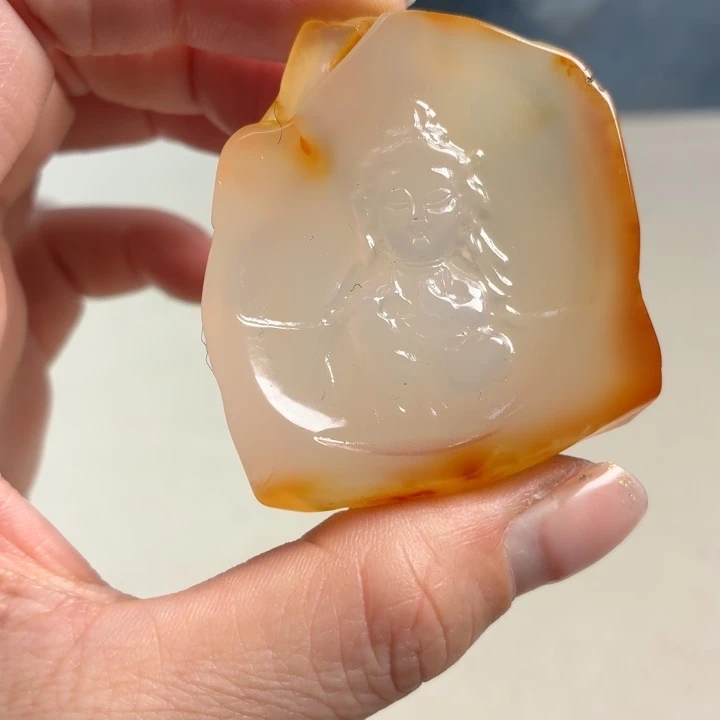 玛瑙/玉髓未镶嵌吊坠(不含链)