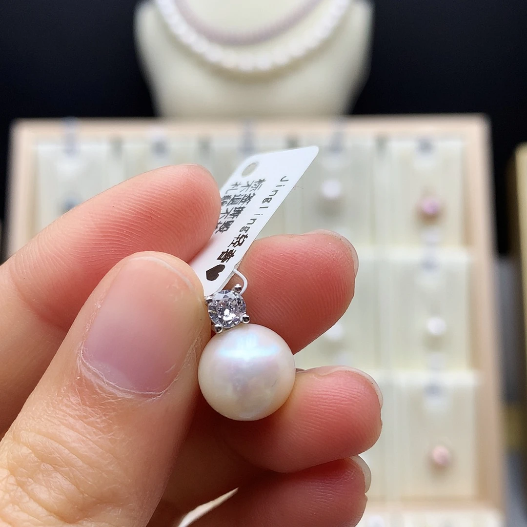 颈饰淡水珍珠合金