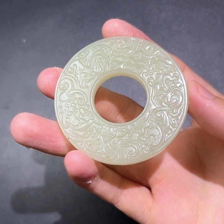 和田玉未镶嵌挂件连*