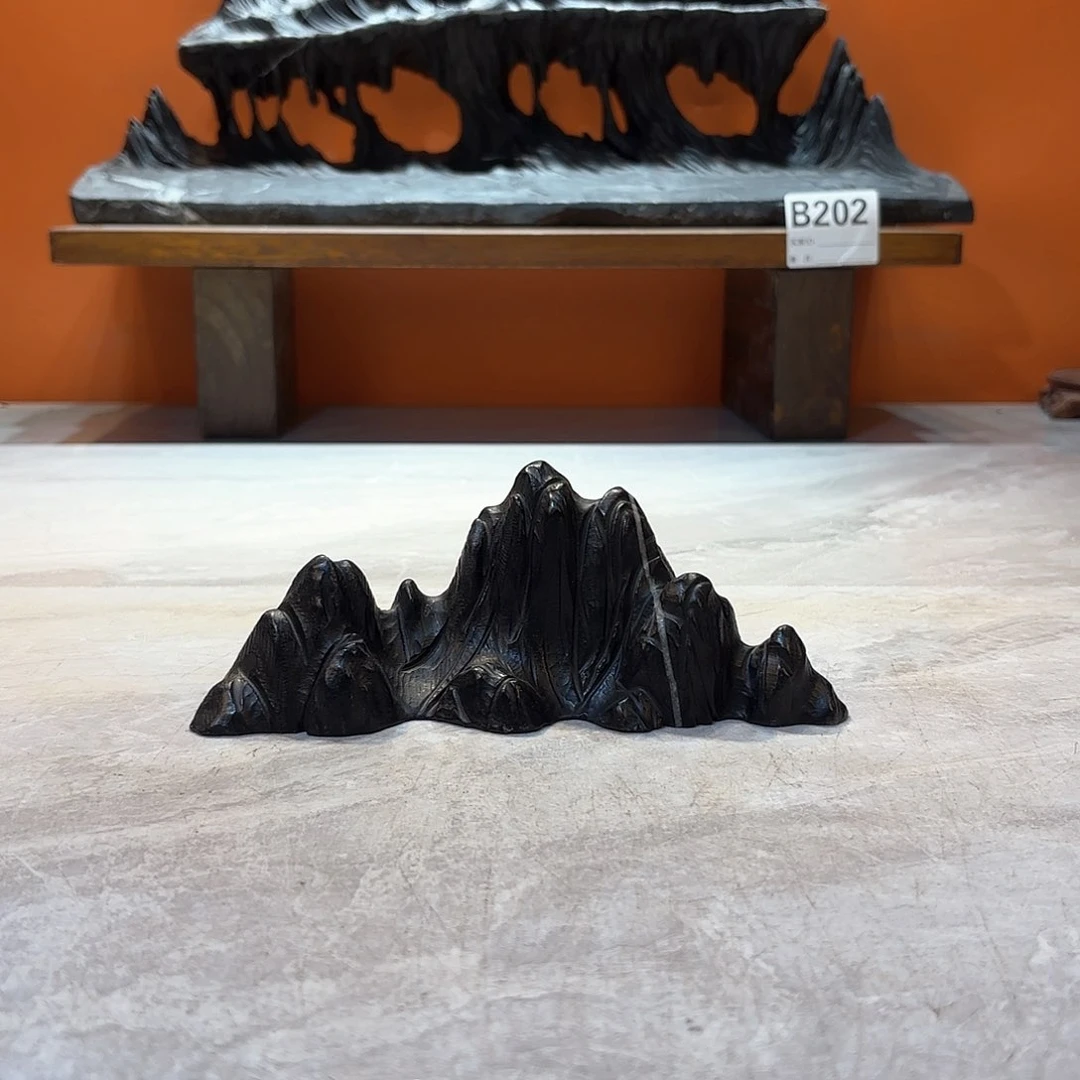 摆件?**子灵璧石奇石摆件