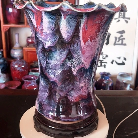 瓷片用****2全手工制作工艺制作精美