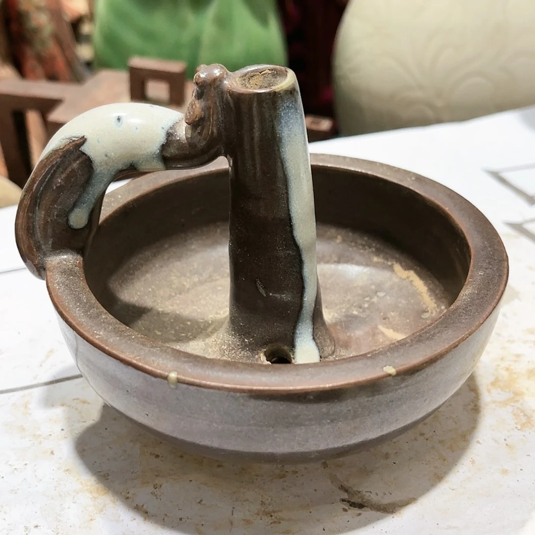 瓦当摆件摆件茶桌茶台陶瓷