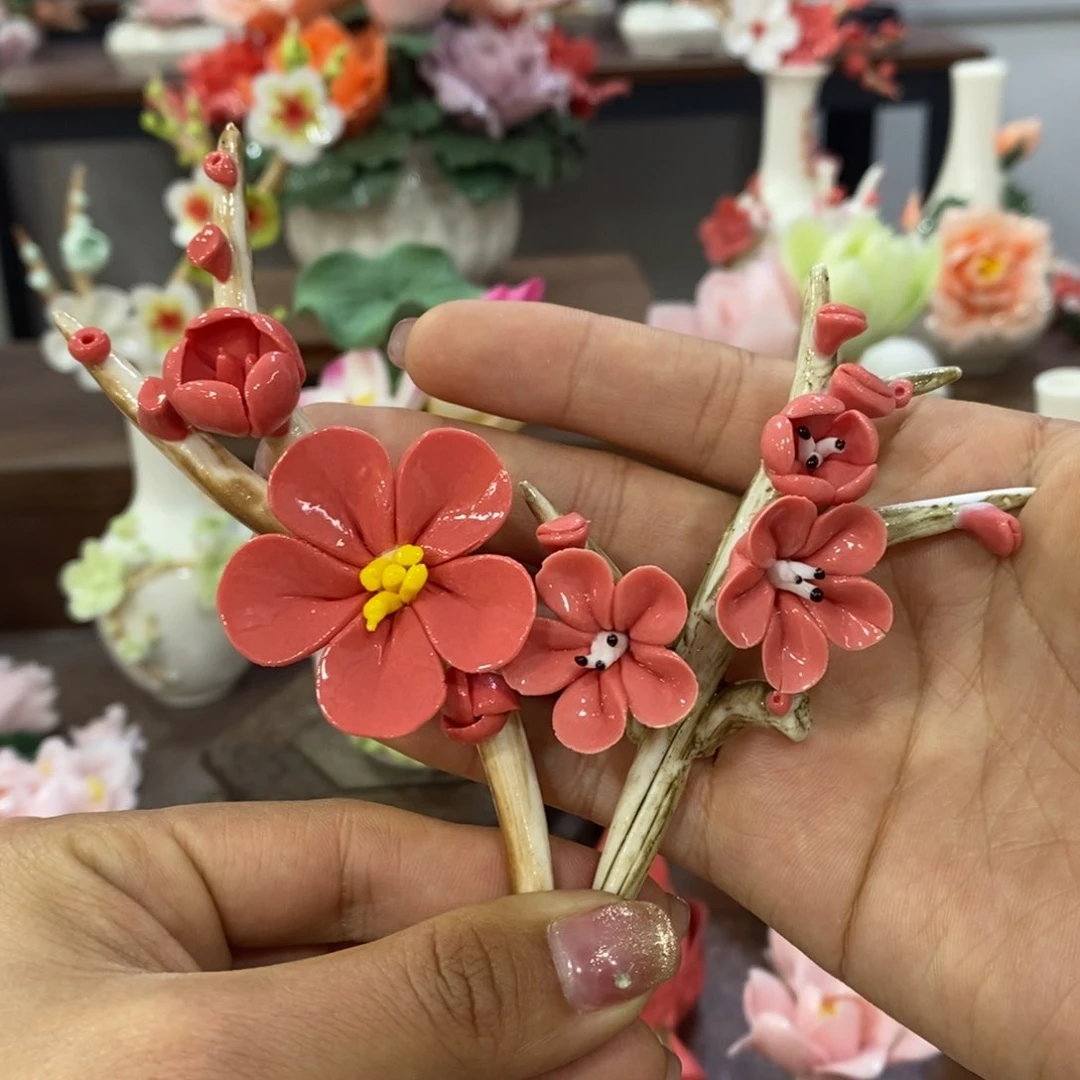 瓷片陶瓷工艺品摆件