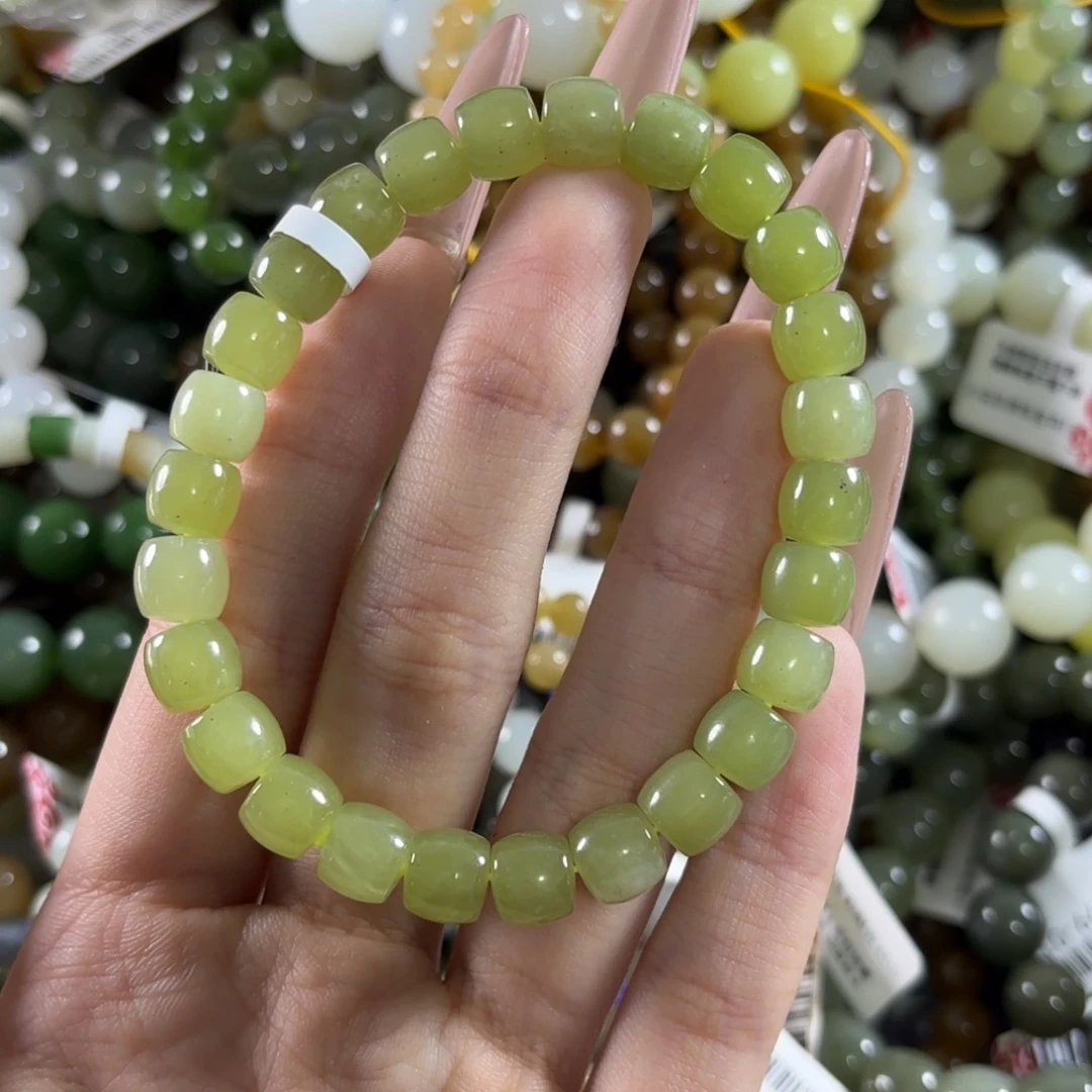 和田玉未镶嵌手链213