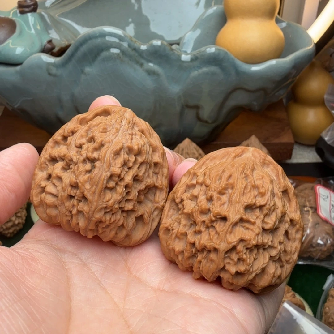 核桃文玩核桃吊坠南疆石42