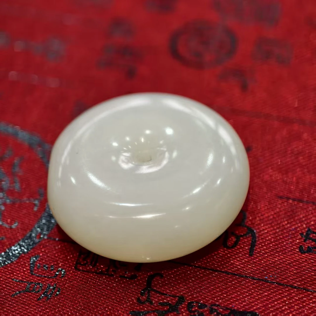【师老师督造1105-63】23.7g和田玉平安扣32mm
