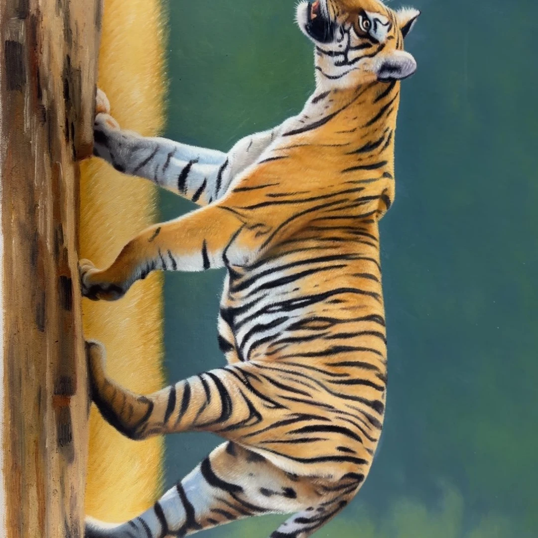 油画在干嘛了啊我想和