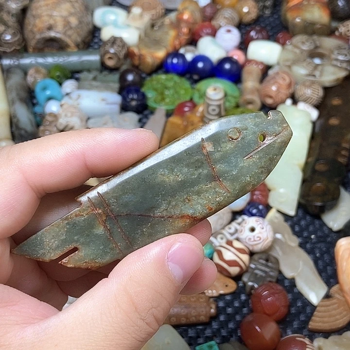 和田玉未镶嵌颈饰126