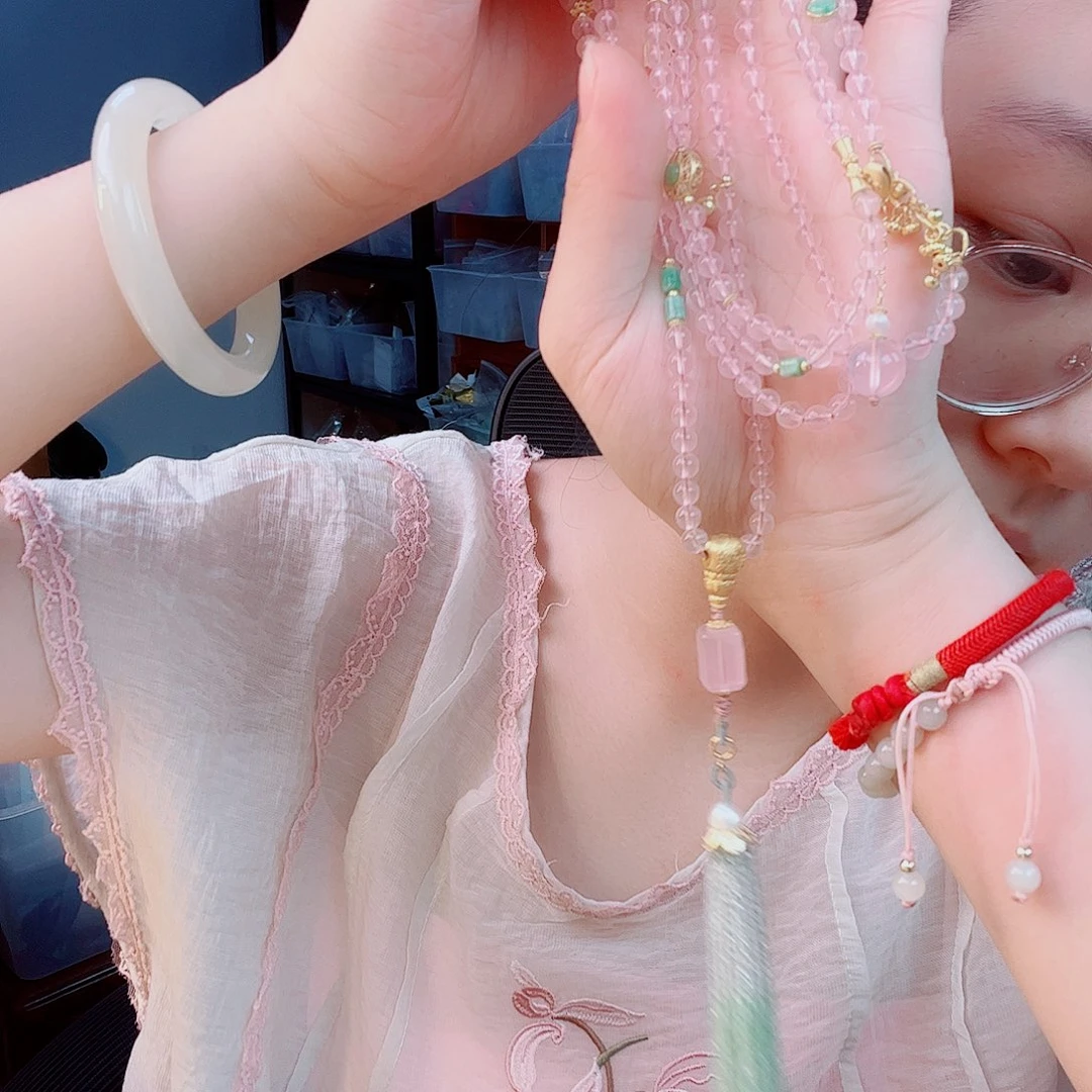 未镶嵌颈饰水晶多样性发货一件