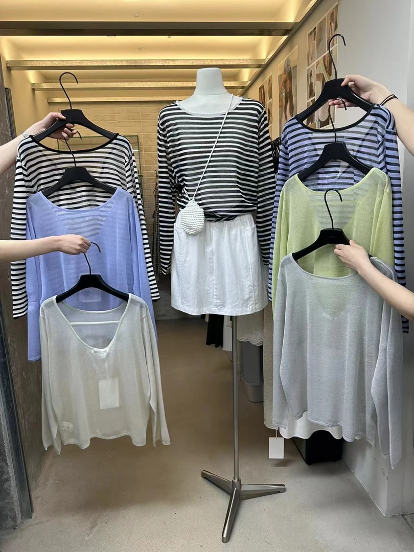 通勤防晒圆领蕾丝常规镂空衬衫咖色上衣白色风