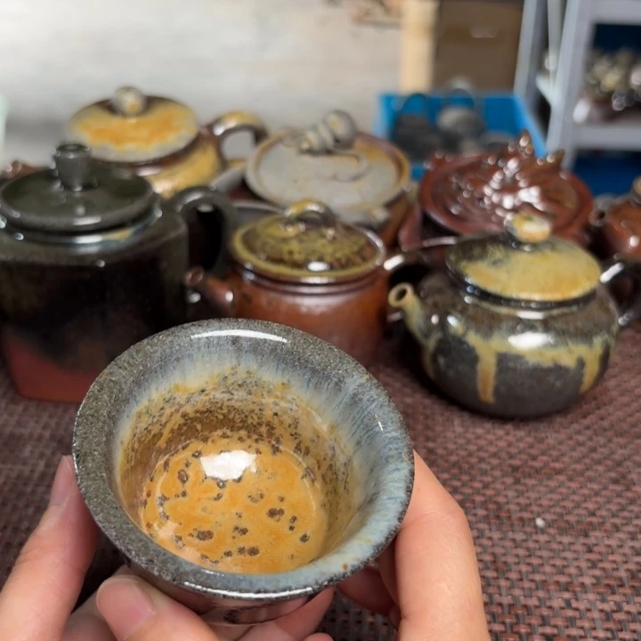 茶杯紫砂小金钟杯80