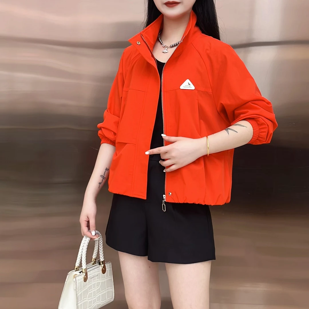 『甜歪歪』[防晒衣女装]春秋节新款新款显瘦短款温婉风百搭宽松