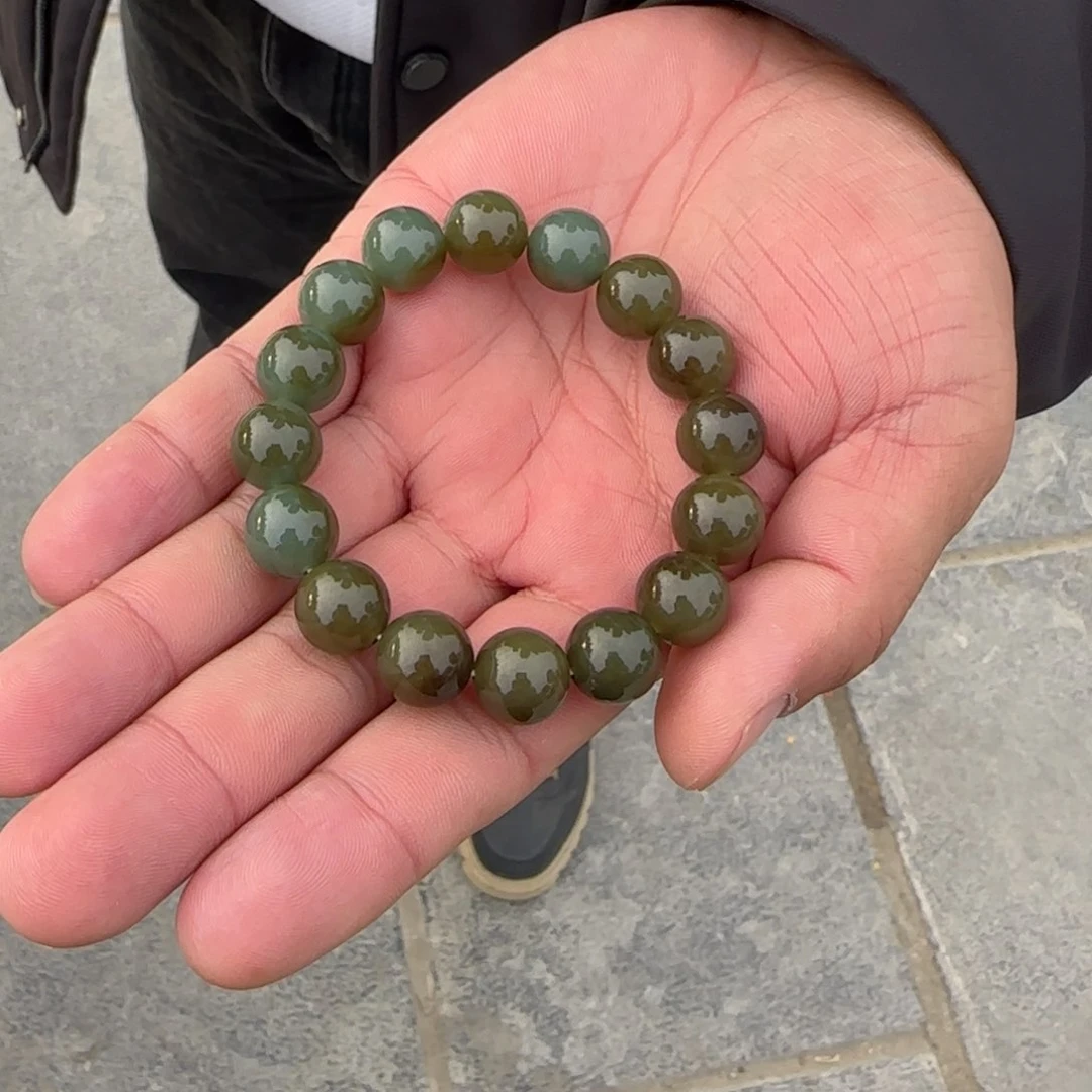 和田玉手链未镶嵌