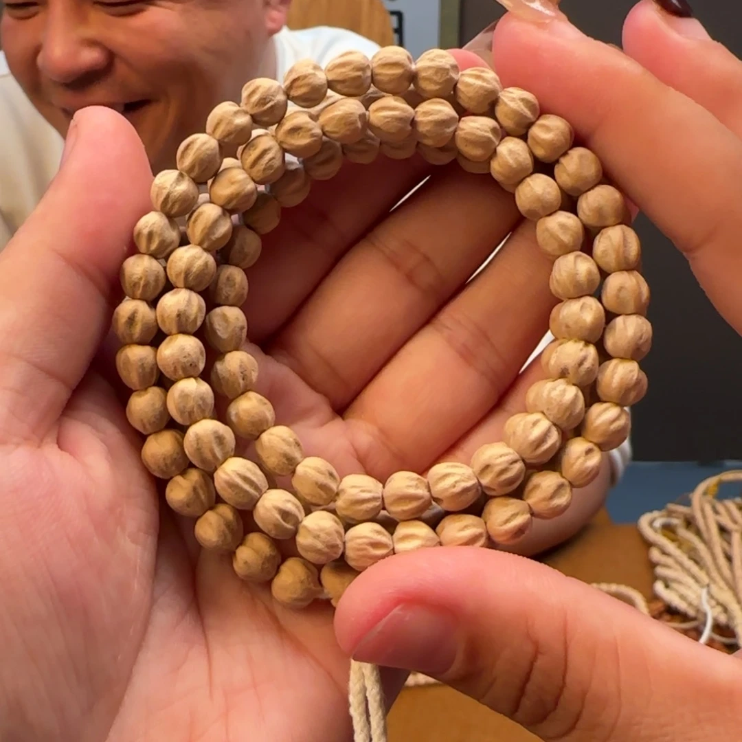 柏香籽/百香籽手串玉原桩6➕
