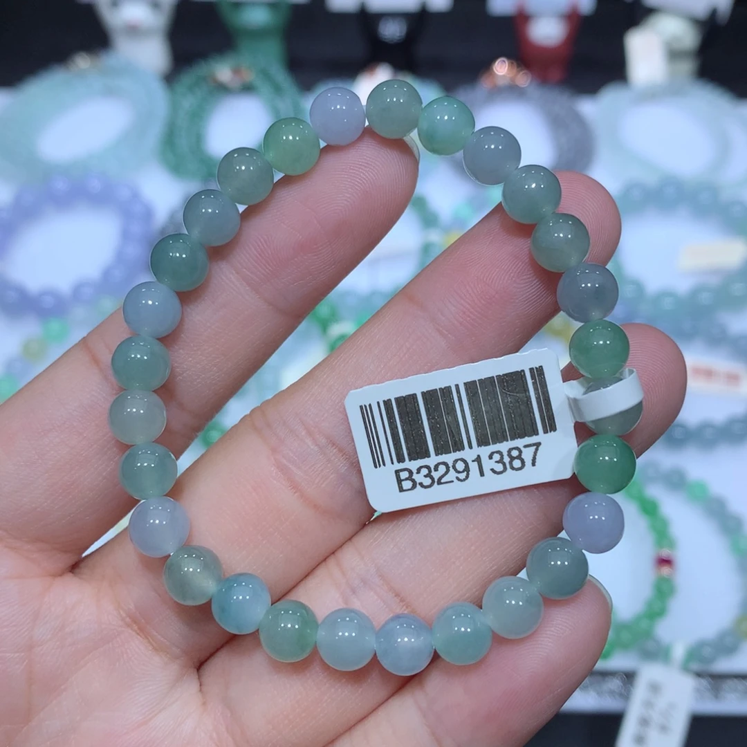 翡翠未镶嵌手串天然