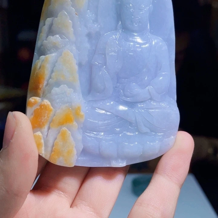 翡翠未镶嵌吊坠(不含链)A369