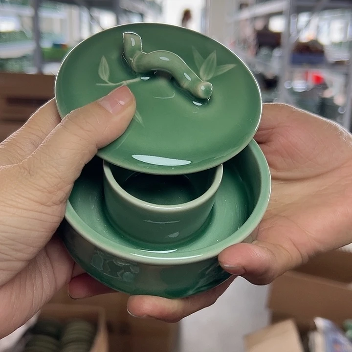 小米茶器龙泉云间青瓷