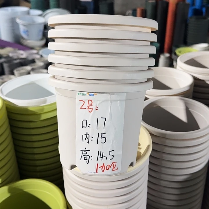 四季2#口径17灰白6个无托