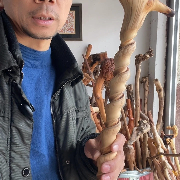 文***夕贵州火棘木登山棍