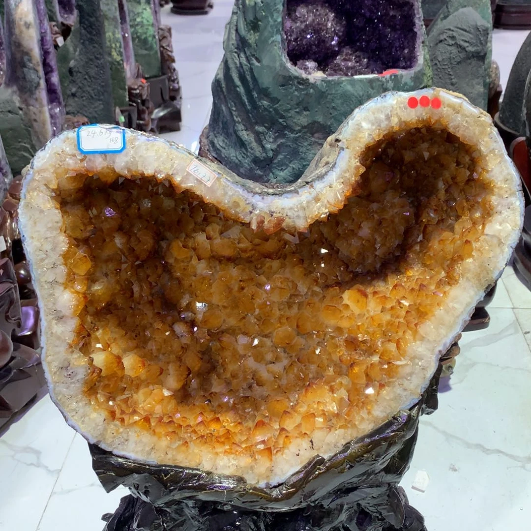 水晶摆件婷未镶嵌