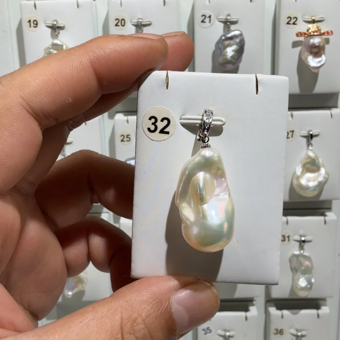 颈饰淡水珍珠合金