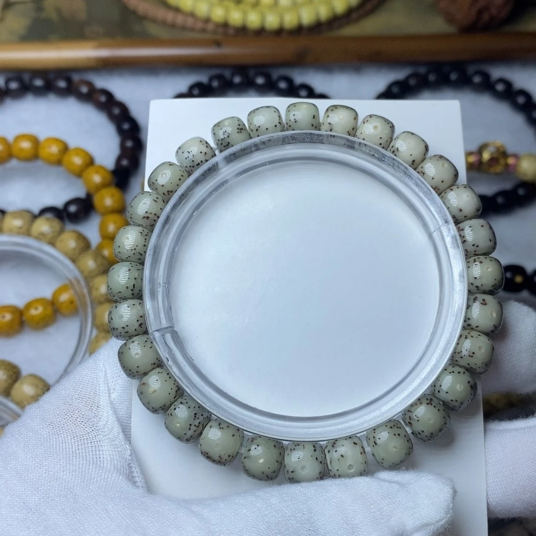 星月菩提手串87全玉化大眼特价