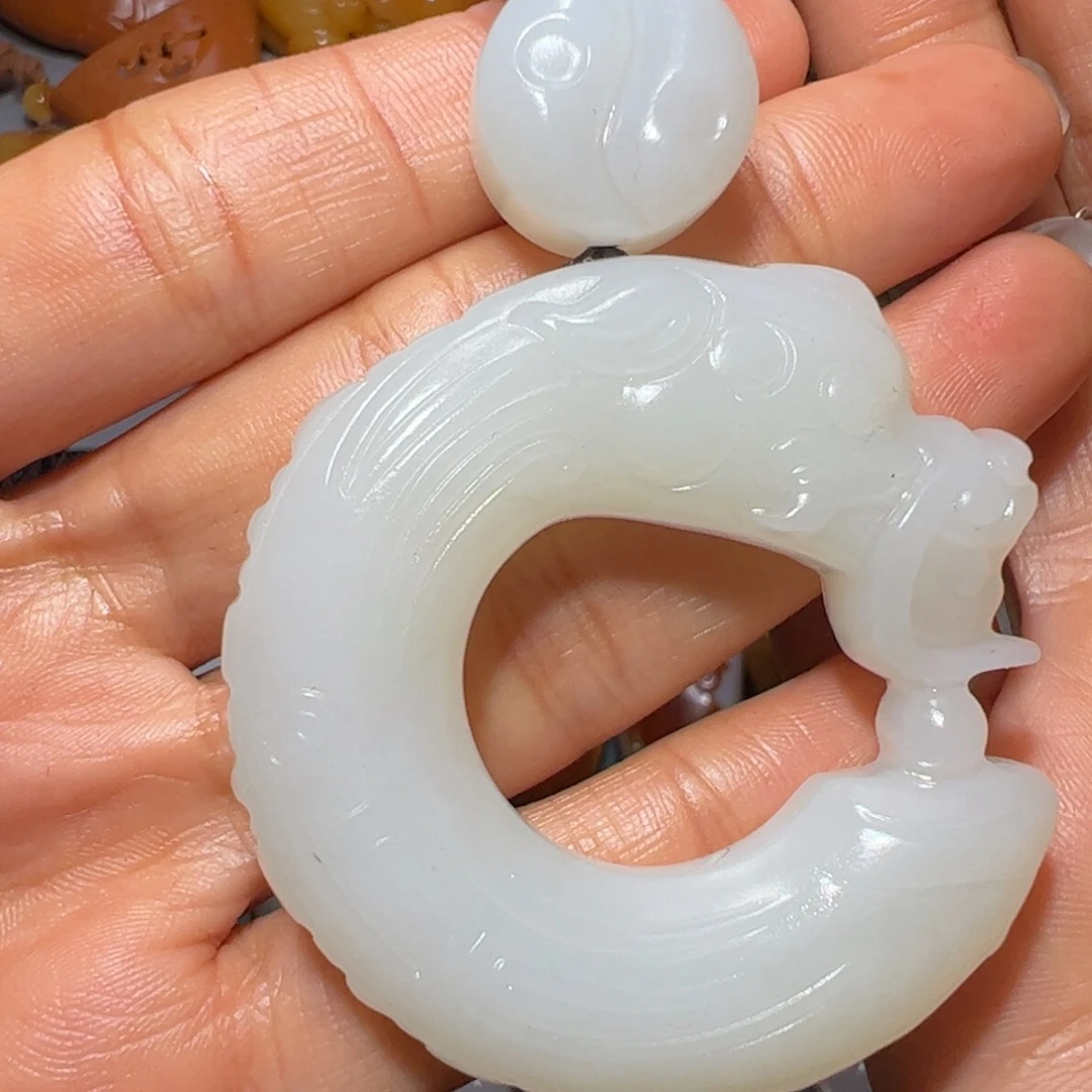 火***凰和田玉未镶嵌颈饰