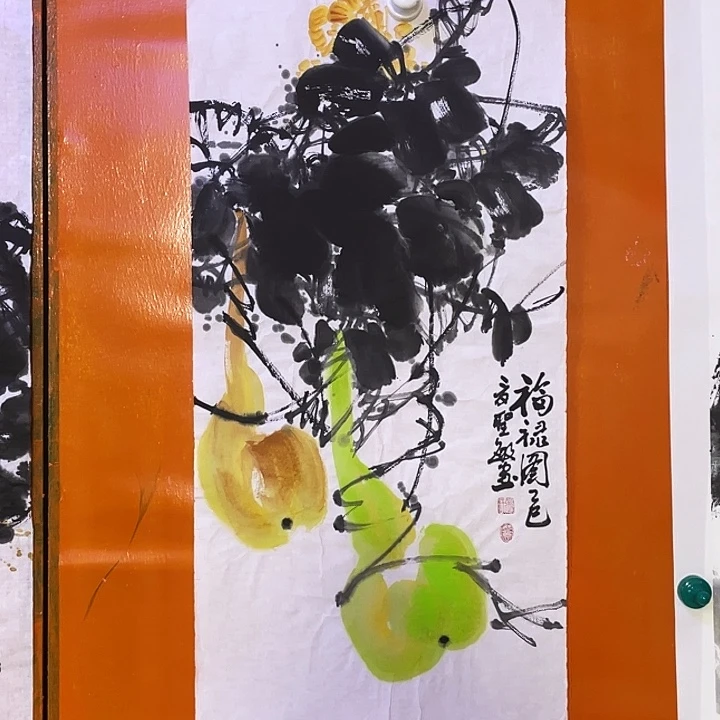 国画张圣敏先生纯手绘作品