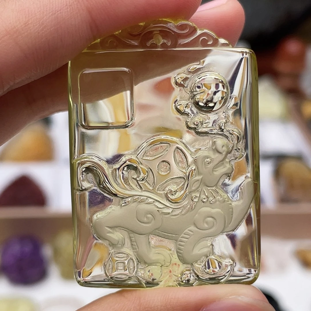 颈饰未镶嵌水晶定制吊坠貔貅