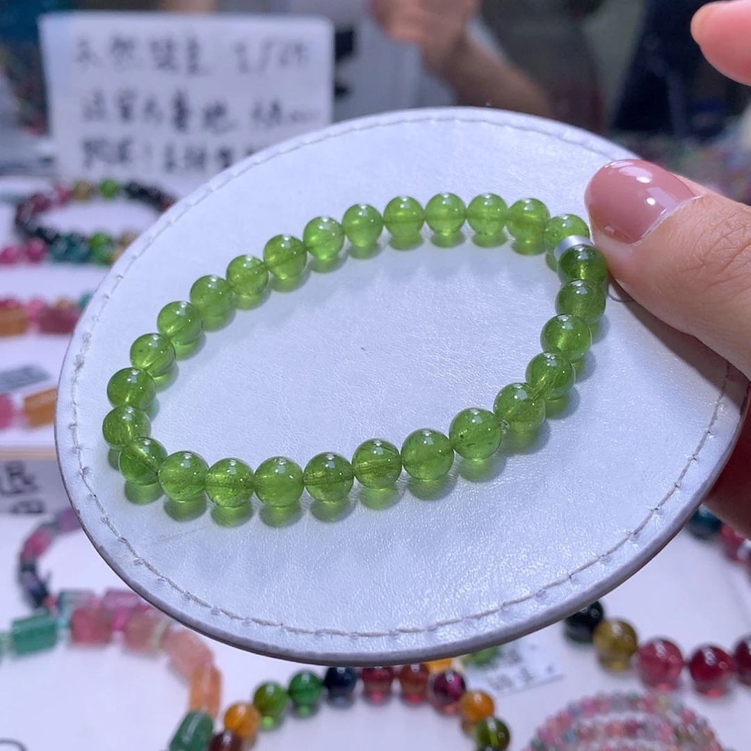 【闪购商品】未镶嵌手串碧玺7m