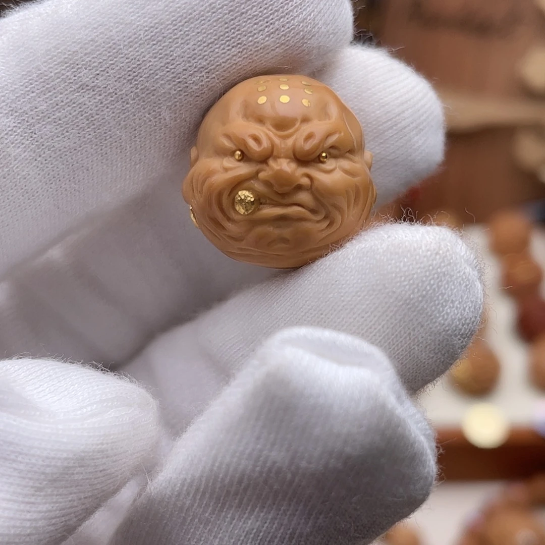 吊坠猴头核桃满工戒疤烟鬼王