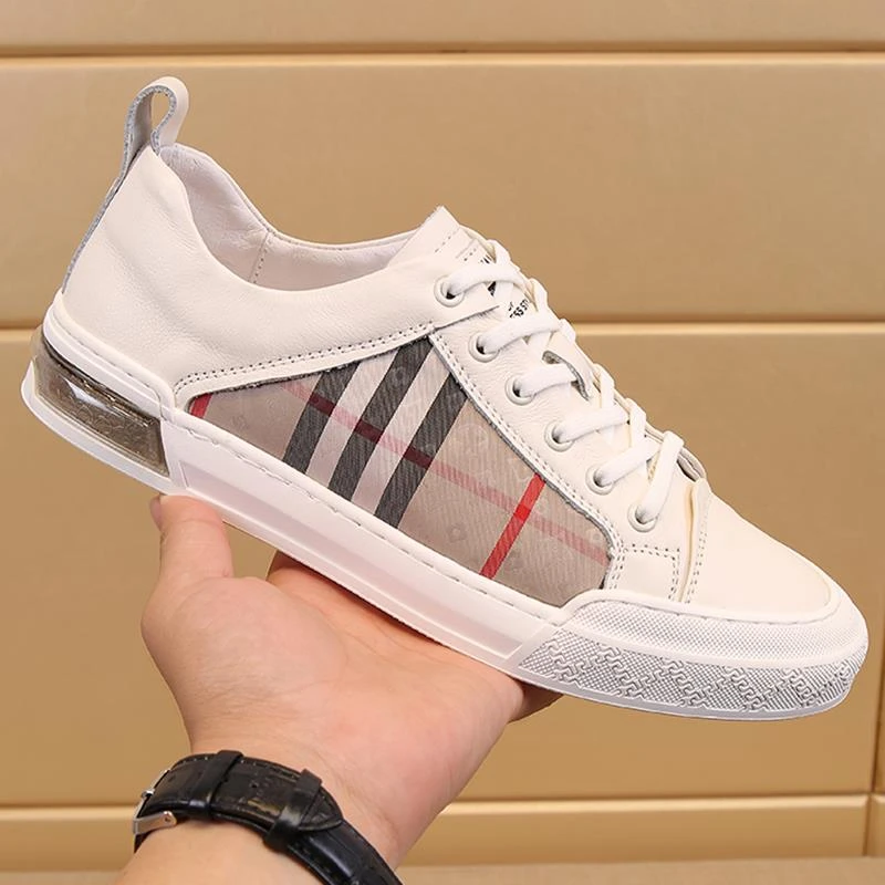 欧洲站轻奢男鞋2025春季款透气男士休闲鞋子男潮鞋百搭低帮板鞋男