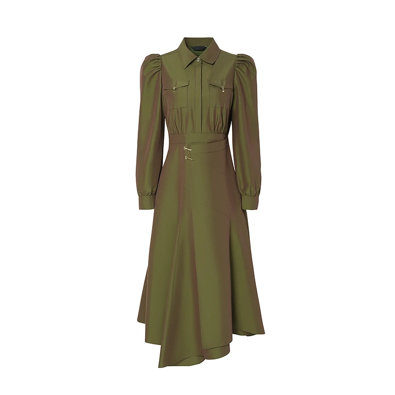 【诗语】莱芙艾迪儿中长袖连衣裙H2D4L94133